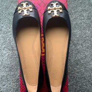 Brand New Tory Burch Black Everly Napa Leather